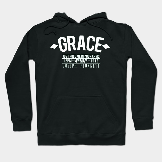 Grace Gifford Joseph Plunkett 1916 Rebels Hoodie by TeesForTims